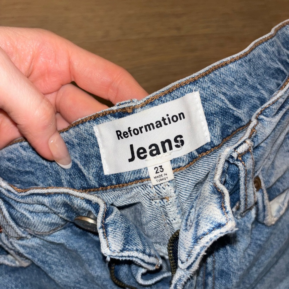 Reformation Women's Blue Jeans
